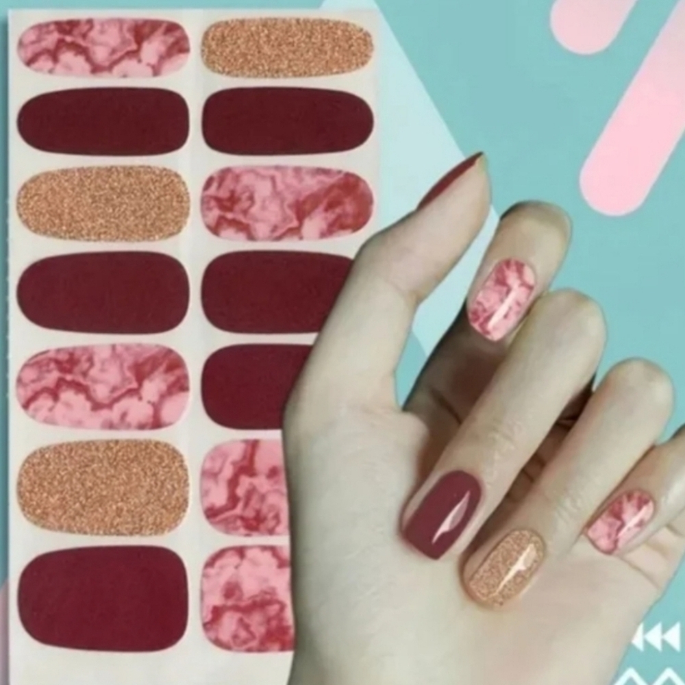 Trendy Self Adhesive Nails Wrap